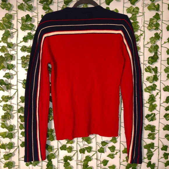 Vintage Red Sweater - Picture 3 of 3